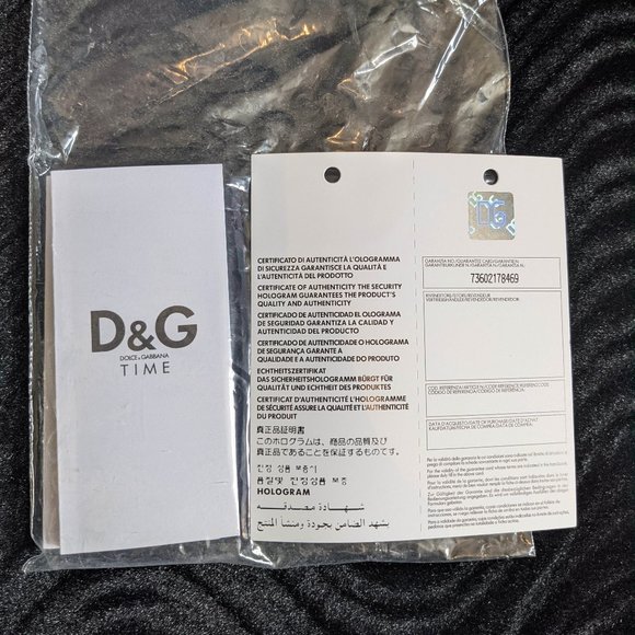 D&G Dolce & Gabbana Unisex Stainless Steel Watch DG DW0189 Apache - Picture 10 of 11